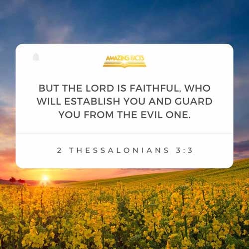 2 Thessalonians 3:3