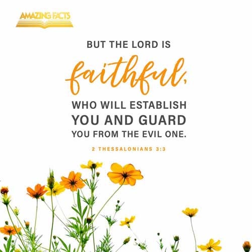 2 Thessalonians 3:3