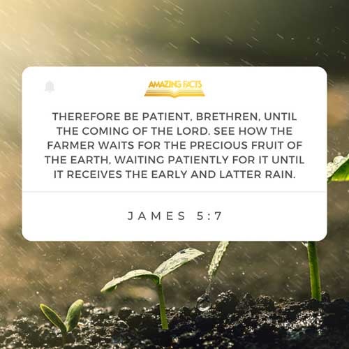 James 5:7