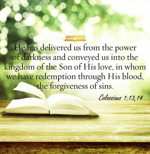 Colossians 1:13-14