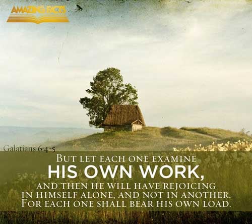 Galatians 6:4-5