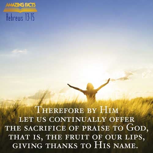 Hebrews 13:15