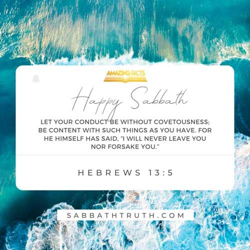 Hebrews 13:5