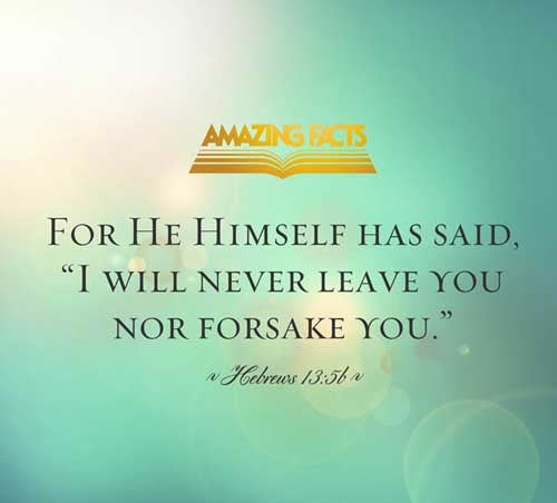 Hebrews 13:5
