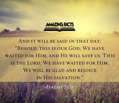 Isaiah 25:9