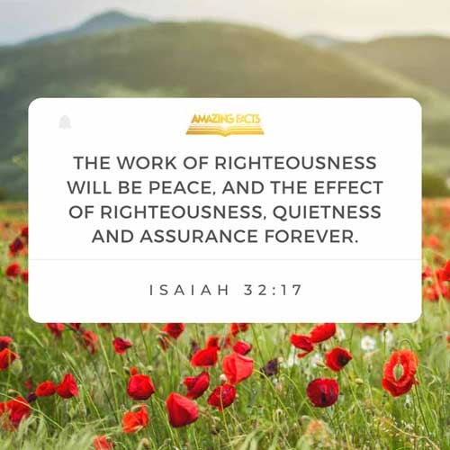 Isaiah 32:17