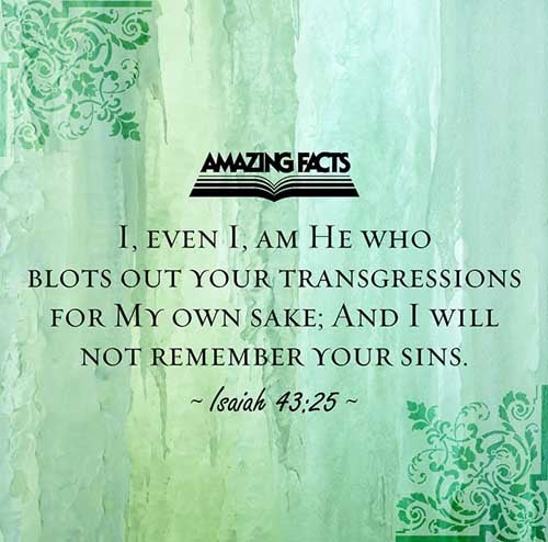 Isaiah 43:25