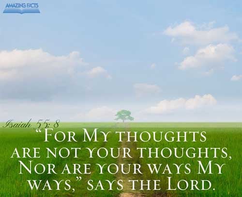 Isaiah 55:8