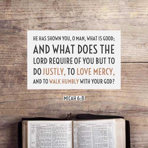 Micah 6:8