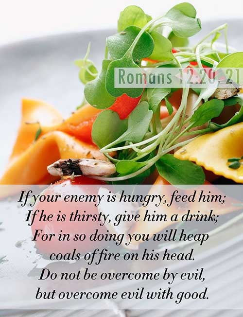 Romans 12:20-21