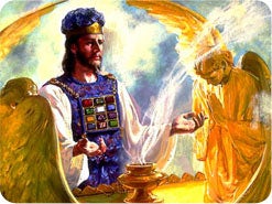 11. ¿Qué dos símbolos del santuario cumplió Jesús por nosotros?
