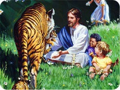 16. Will people in heaven kill and eat animals?