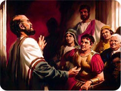 10. ¿Qué pasó cuando Pedro predicó a Cornelio y a los de su casa? 
