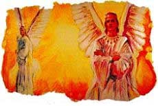 Lucifer var en himmelsk engel skapt av Gud. Han var perfekt i sin visdom og skjønnhet der han stod foran Guds trone. Lucifer var en himmelsk engel skapt av Gud. Han var perfekt i sin visdom og skjønnhet der han stod foran Guds trone.