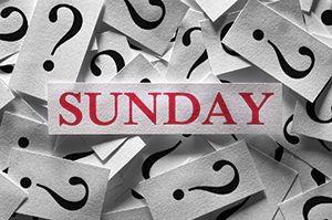 8. But wasn’t the Sabbath changed to Sunday?