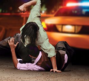 Two men Fighting